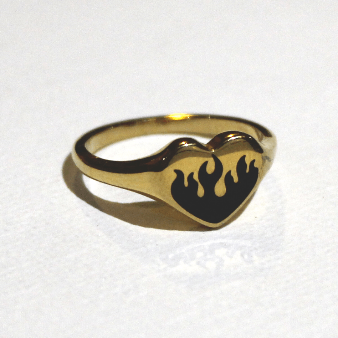 Flamed Ring - Rue The