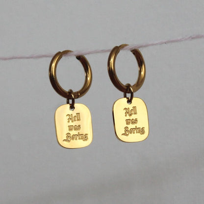 Heaven Earrings Gold - Rue The