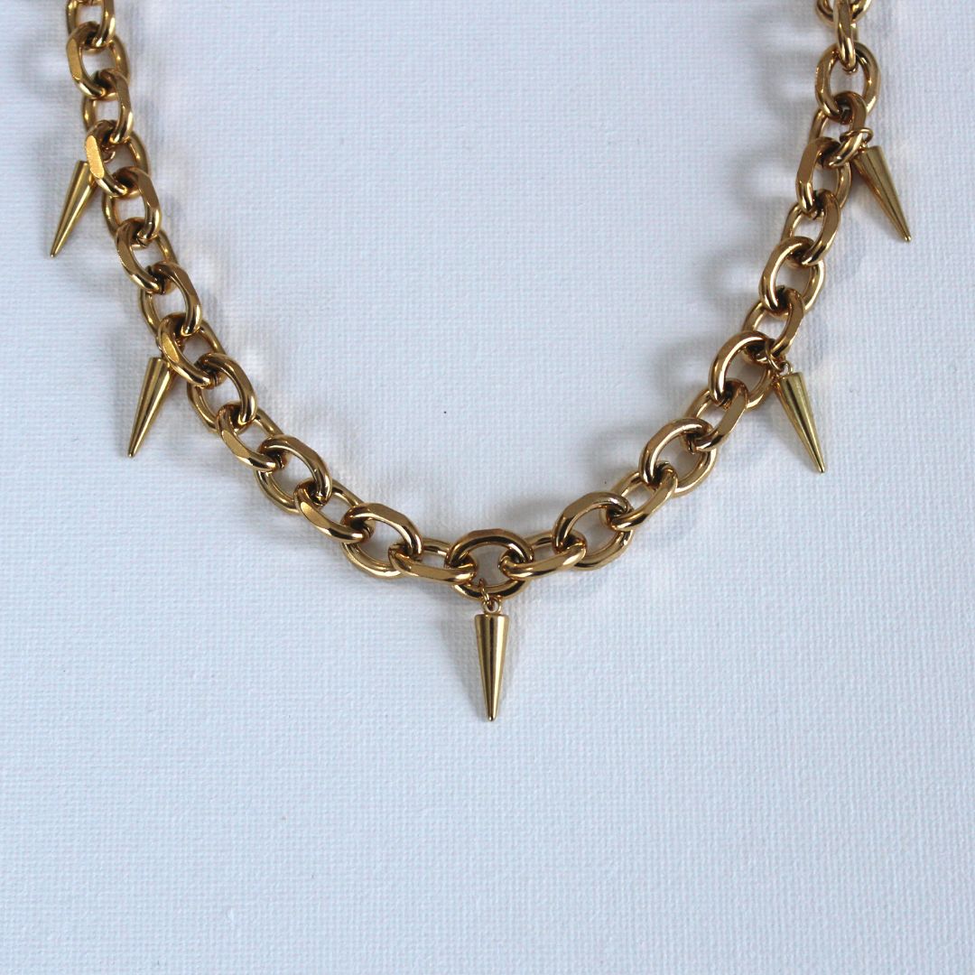 Teardrop Chain Gold - Rue The