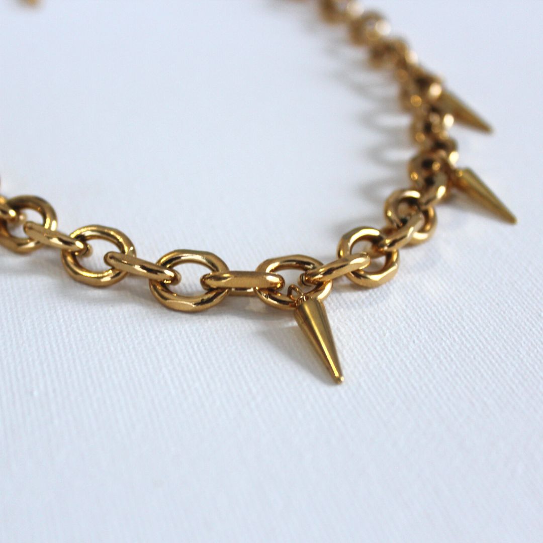 Teardrop Chain Gold - Rue The